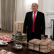 Image for article titled This Dude Really Served Clemson Boxed-Up Fast Food On A Bunch Of Fancy Trays